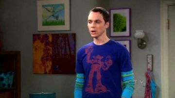 La camiseta "Ames Bros Destroyer" de Sheldon Cooper (Jim Parsons) dans The Big Bang Theory