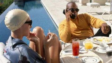 Les lunettes de soleil de Marsellus Wallace (Ving Rhames) dans Pulp Fiction