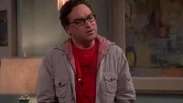 Le t-shirt "Tigre Rouge" de Leonard Hofstadter (Johnny Galecki) dans The Big Bang Theory S09E12