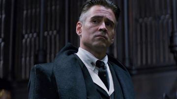 The tie of Percival Graves (Colin Farrell) in Fantastic Animals