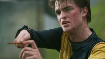 La varita mágica de Cédric Diggory (Robert Pattinson) en Harry Potter y el cáliz de fuego