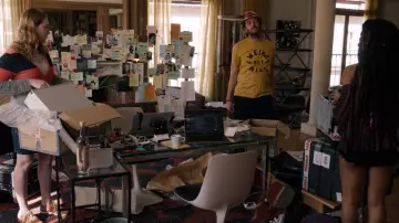 'Weird but Nice' tee shirt worn by Bug (Michael X. Sommers) as seen in Sense8 S03E01