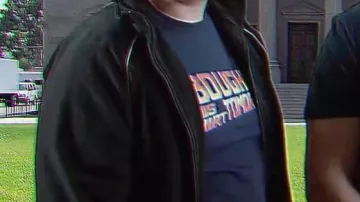 Regreso al futuro Compré esta camiseta mañana divertida camiseta negra