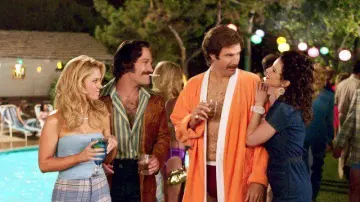 Le peignoir de Ron Burgundy (Will Ferrel) dans Anchorman