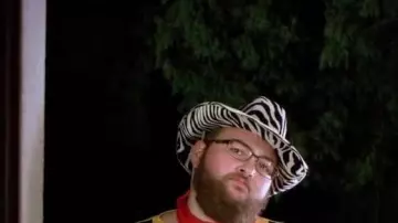 Sombrero de vaquero de cebra visto en The Point - Octubre 2017 por Linksthesun