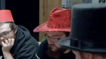 Sombrero vaquero rojo