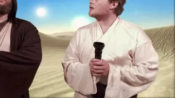 Traje Jedi visto en Las Nuevas Aventuras de Aladdin - 50/50 (reseña) por Linksthesun