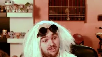 Bisel doc brown visto en Las nuevas aventuras de Aladdin - 50/50 (revisión) por Linksthesun