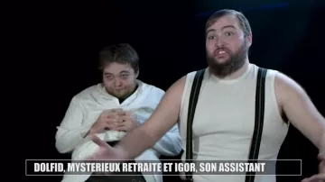 Correas a rayas en el video de YouTube Entrevista de personajes - Linksthesun Christmas