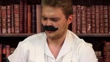 12 Fake Moustaches for fancy dress