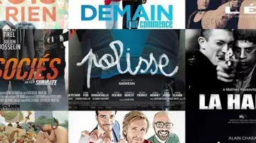 Film Polisse visto en Ad 50/50: buenas películas francesas recientes (Linksthesun)