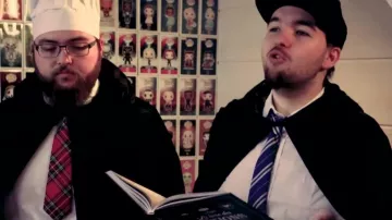 La corbata escocesa vista en "On cuisine de la Bièraubeurre de Harry Potter" de Linksthesun