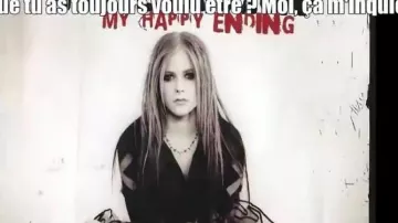 CD Avril lavigne My happy ending vu dans Toujours Debout - Renaud (critique) de Linksthesun