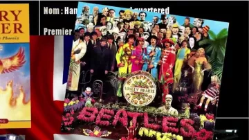 CD Sgt. Pepper's Lonely Hearts Club Band vu dans Point Culture : la Torture (vidéo humanitaire) de Linksthesun
