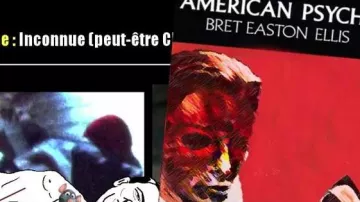 Libro de American Psycho visto en Point Culture: Torture (video humanitario) por Linksthesun