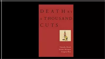 Libro Death by a Thousand Cuts seen in Point Culture: Torture (video humanitario) de Linksthesun
