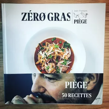 The book Zero fat, Jean-Francois Trap on the account Instagram of Gastronogeek (Thibaud Villanova)