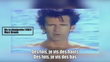 Chanson Vis ta vinaigrette (Marc Drouin) visto en Chansons françaises: le moment où ça a merdé (review) (Linksthesun)
