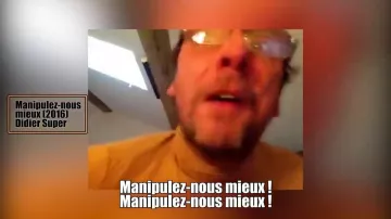 Chanson Manipulez-nous mieux (Didier Super) visto en Chansons françaises: le moment où ça a merdé (reseña) (Linkstehsun)