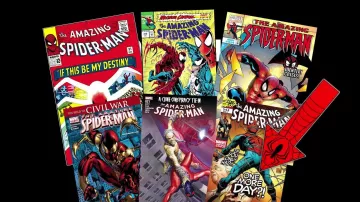 Comic Amazing Spiderman 529 vu dans Point Culture : les ennemis de Spider-man (Linksthesun)