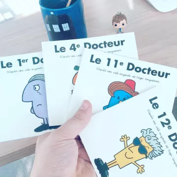 The book Mr Mrs 11th Doctor Who of Gastronogeek (Thibaud Villanova) on Instagram