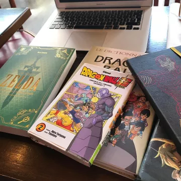 The book Dragon Ball Super (volume 2) on the account Instagram of Gastronogeek (Thibaud Villanova)