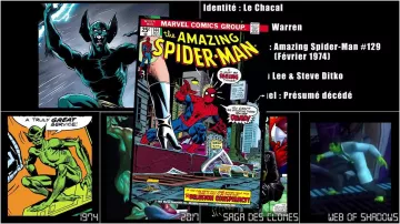 Comic Amazing Spiderman 144 vu dans Point Culture : les ennemis de Spider-man (Linksthesun)