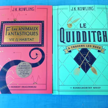 El libro "Quidditch a través de los siglos" de J.K Rowling en la cuenta de Instagram de Gastronogeek (Thibaud Villanova)