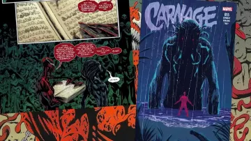Comic Carnage #15 visto en Point Culture: The Enemies of Spider-man (Linksthesun)