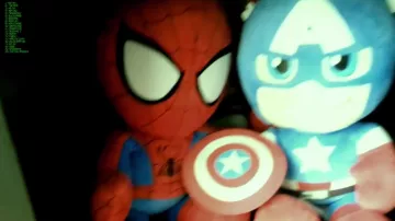 Plush Captain America Super Hero Squad view in Point Culture : theories of fan film (part 1) REUPLOAD (Linksthesun)
