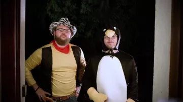 Disfraz de pingüino visto en Le Point - Octubre 2017 (Linksthesun)