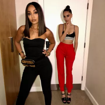 The Combi pants black band Leigh-Anne Pinnock (Little Mix) on his account Instagram