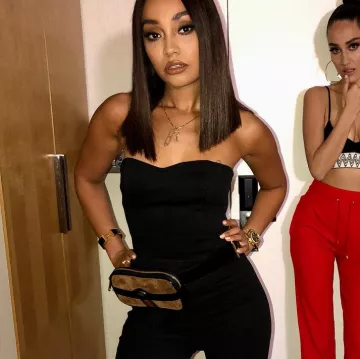 The Bracelet Clic Clac H Hermes Leigh-Anne Pinnock (Little Mix) on his account Instagram