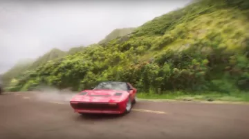 The Ferrari 308 GTS Quattrovalvole Thomas Magnum (Jay Hernandez) in Magnum P. I. (2018) (S01)