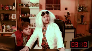 Peluca blanca calva vista en Las nuevas aventuras de Aladdin - 50/50 (revisión) (Linksthesun)