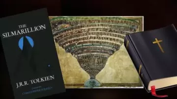 Book The Silmarillion seen in The Green Line - 50/50 (critical) (Linksthesun)