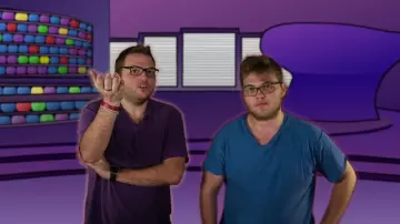 T-shirt Violet vu dans Je suis - BigFlo & Oli (critique) (Linksthesun)