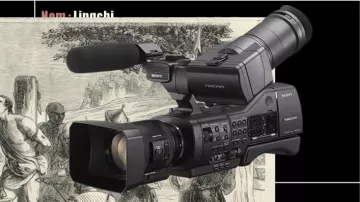 La cámara Sony NEX-EA50M Profi se ve en Point Culture: Torture (video humanitario) (Linksthesun)