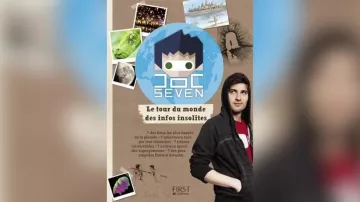 El libro del YouTuber Doc Seven visto en el video "¡Este libro es escandaloso!" de Tibo InShape