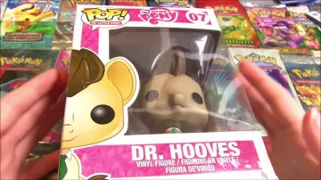 The figurine funko pop My Little Pony DR. HOOVES in the youtube video My Collection of POP My Little Pony ! of MissJirachi