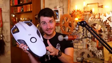 The drone submarine PowerVision PowerRay presented by Amixem in his video "This object will revolutionize Youtube !"