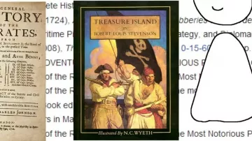 Libro de la Isla del Tesoro visto en Point Culture: Pirates (Linksthesun)