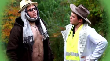 Foulard Blanc vu dans Magic in the air - Magic System (crítica) (Linksthesun)