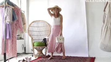 El bolso Phillip Lim de Allegra Shaw en su cuenta de youtube