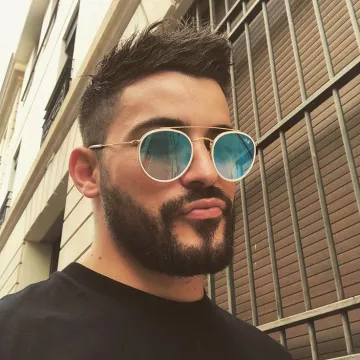 Sunglasses Ray-Ban of Anthony Matéo on Instagram
