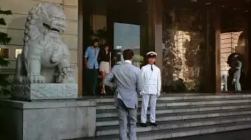 The Peninsula, Hong Kong as visited by James Bond (Roger Moore) as seen in The Man With The Golden Gun