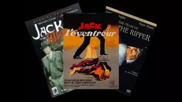 DVD Jack the Riper with Michael Caine saw in the video of linksthesun Culture Point on Jack the Ripper