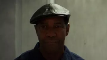 Gorra de cuero plana Stetson de Robert McCall (Denzel Washington) en Equalizer 2