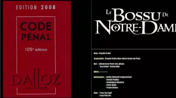 Libro Código Penal: Edición 2008 visto en Point Culture: The Disney Villains (Linksthesun)