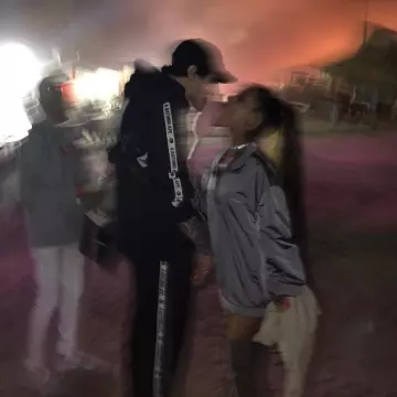 Le sweat zippé gris MISBHV d'Ariana Grande sur le compte Instagram de Pete Davidson